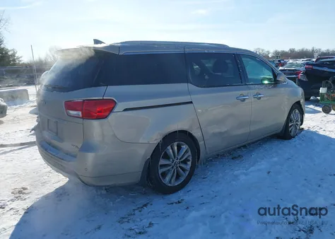 2015 Kia Sedona Sx Luxury z USA, uszkodzony, nr VIN KNDME5C13F6027669